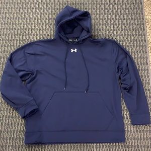 Under armour navy blue hoodie/hoody. XL